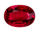 GRS Certified Ruby - Strong Red Color - 1.47 carats - Oval Cut - 7.69x5.45x3.53mm