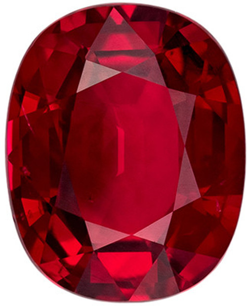 GRS Certified Untreated Ruby - Oval Cut - Vivid Pigeons Blood Red - 3.01 carats - 9.43 x 7.57mm