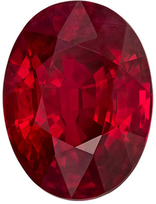 GRS Certified Ruby Gem - Oval Cut - Gorgeous Pure Pigeon's Blood Red - 3.05 carats - 9.27 x 6.96mm