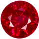 GIA Certified Fiery Ruby - Round Cut - 1.85 carats - 7.04 x 7.15 x 4.49mm