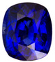 GRS Certified Blue Sapphire - Cushion Cut - 4.1 carats - 9.7 x 8.33 x 5.78mm - Great Value