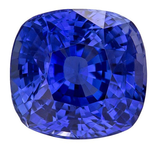 AfricaGems Certified Blue Sapphire - Cushion Cut - 4.63 carats - 9.16 x 8.74 x 6.61mm - Affordable Price