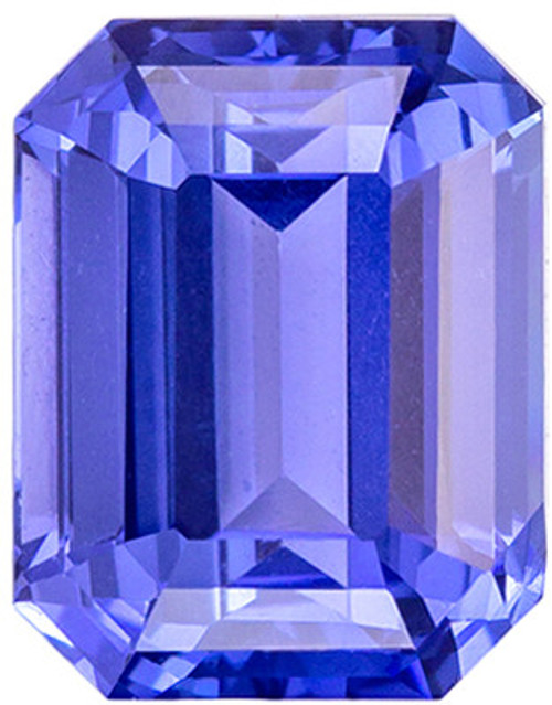 Vivid Cornflower Blue Sapphire - Emerald Cut - 2.07 carats - 7.5 x 5.8mm