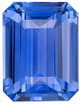 Blue Sapphire - Emerald Cut - Low Price - 8.03 carats - 12.79 x 9.7 x 5.99mm - GIA Certified