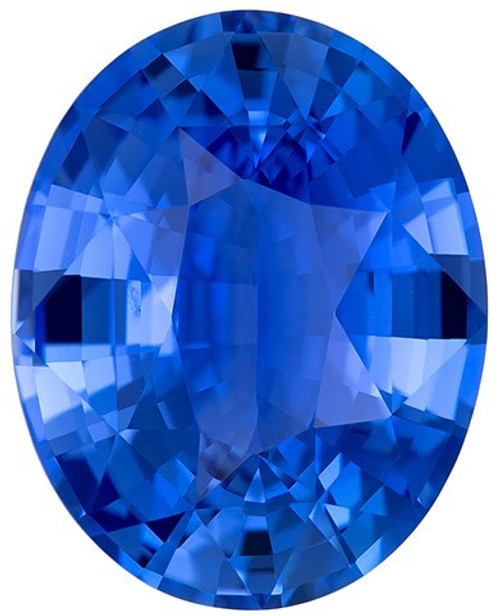 Genuine Blue Sapphire - Oval Shape - 3.21 carats - 10.1 x 8.1mm - Great Color