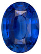 GIA Certified Blue Sapphire - Oval Cut - 5.09 carats - 12.01 x 8.88 x 5.55mm - Beautiful Blue Color