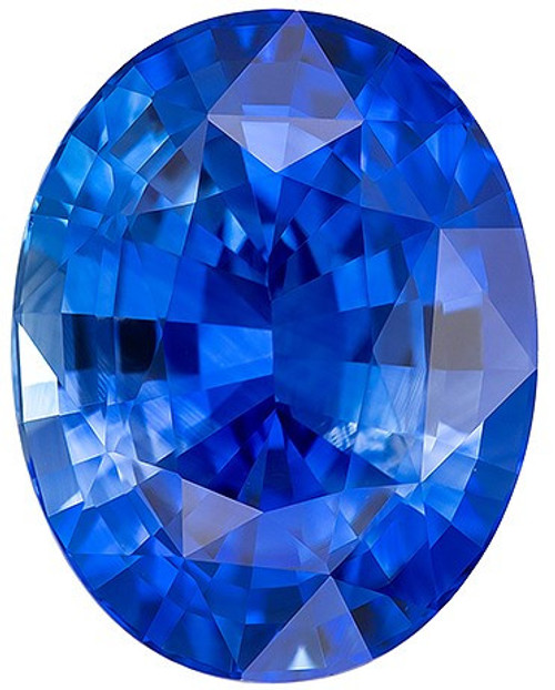 GIA Certified Blue Sapphire - 5.1 carats - Oval Cut - 11.33 x 8.88 x 6.01mm - Great Deal