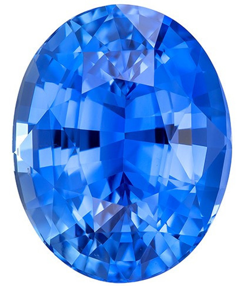 GIA Certified Heirloom Blue Sapphire - Oval Cut - 6.48 carats - 11.98 x 9.49 x 6.88mm