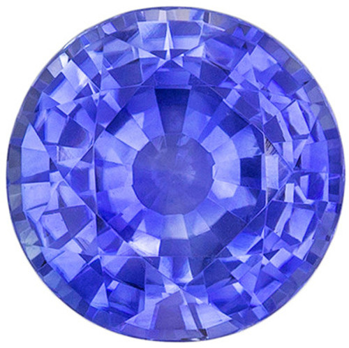 Bright & Lively Sapphire - Round Cut - Vivid Rich Blue - 2.68 carats - 8.4mm