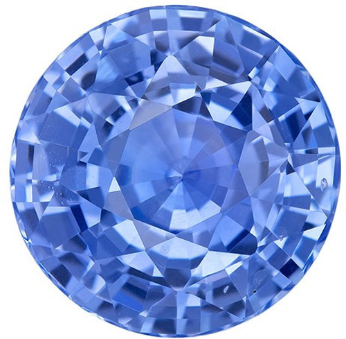 Genuine Blue Sapphire - Round Cut - Magnificent Gem - 4.23 carats - 9.4 mm