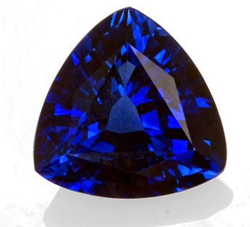 Sapphire Loose Gemstone - Trillion Cut - Medium Blue - 1.93 carats - 8.1mm