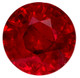 GRS Certified Ruby - Round Cut - Stunning 2.24 carats - 7.24 x 5.2mm