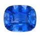 Unheated Blue Sapphire - Rare Top Gem - 10.12 Carats - Cushion Cut - 13.2x10.83x7.43mm - GIA Certificate