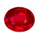 Top Pigeon Blood Ruby - Unheated - 1.07 carats - Oval Cut - 6.83x5.54x3.3mm - GIA Certificate