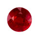 Burma Ruby - Pigeon Blood Color - 1.25 Carats - Round Cut - 6.4x6.39x3.84mm - GRS Certificate