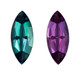 Genuine Brazilian Alexandrite - Marquise Shape - Top Gem Quality - 1.96 carats - 13.05 x 5.49 x 3.97mm - Gubelin Certified