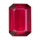 Ruby - Emerald Cut - 2.02 Carats - Red - 8.99x6.18x2.84mm