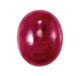 GIA Certified Burma Ruby - Cabochon Cut - Vivid Red - 2.24 carats - 8.87x7.15x3.56mm