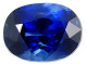 Natural Oval Ceylon Blue Sapphire - 3.36 carats - Amazing Price - AfricaGems