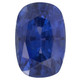 Antique Cushion Cut Blue Sapphire - 1.94 carats - 8.03 x 5.66 x 4.51mm - Blue Color - TGL Cert